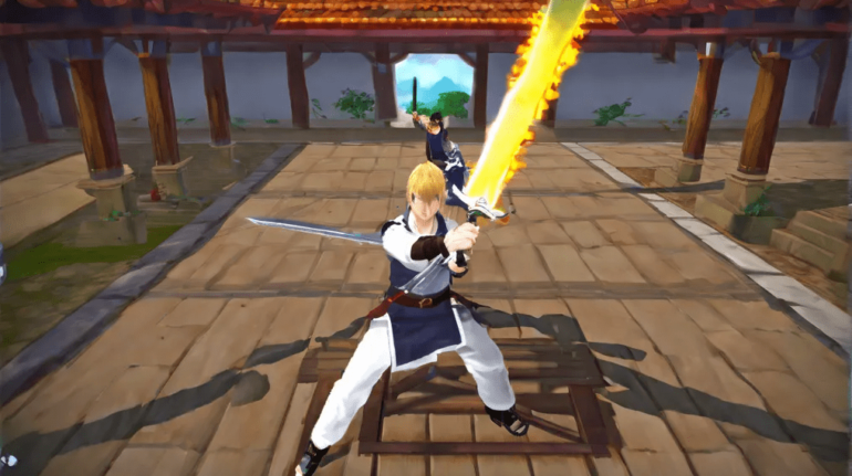 i became a crazy swordsmanship instructor in the game